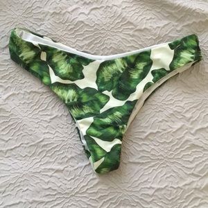 Tropical Cheeky Bikini Bottoms